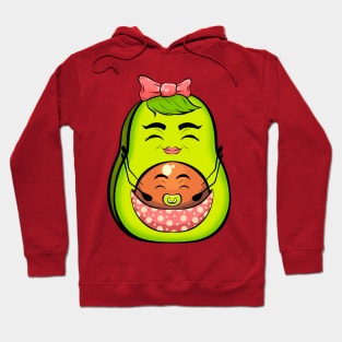 mamacado cute funny pregnant Hoodie